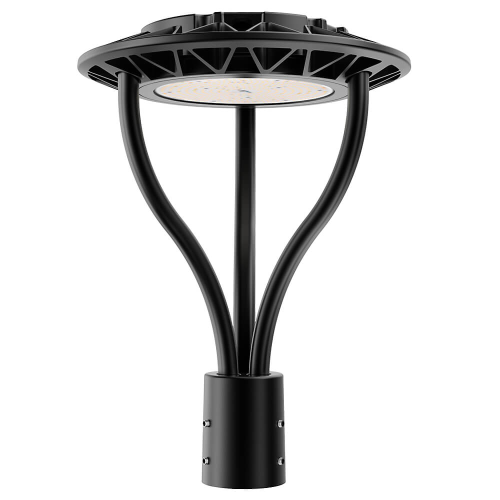 I have  a 330 foot driveway with two light post i need to change the lamps how many lumens do I Need