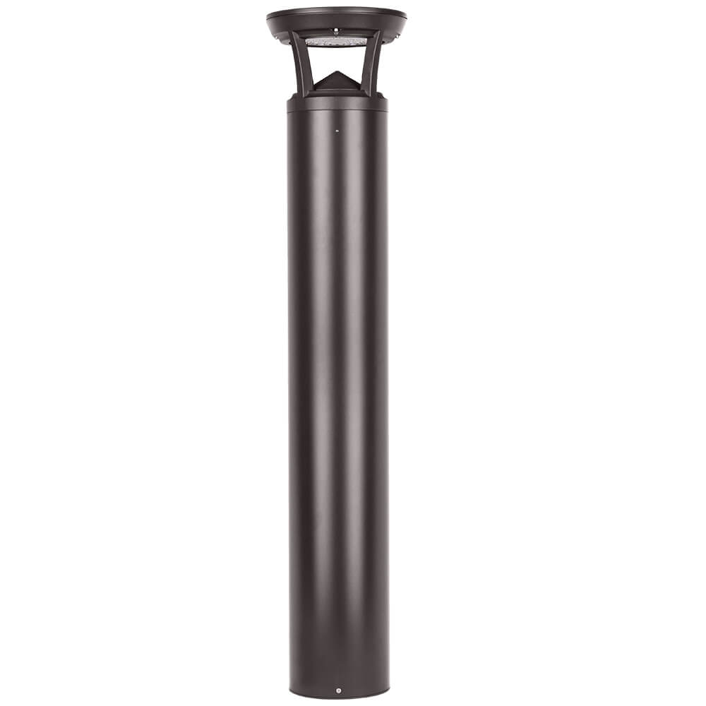 4 FT. Konlite Atria Flat-Top LED Bollard Light - 3,000 Lumens - 3 Watts Selectable - 3 CCT Selectable - 120-277V - 100W Equal Questions & Answers