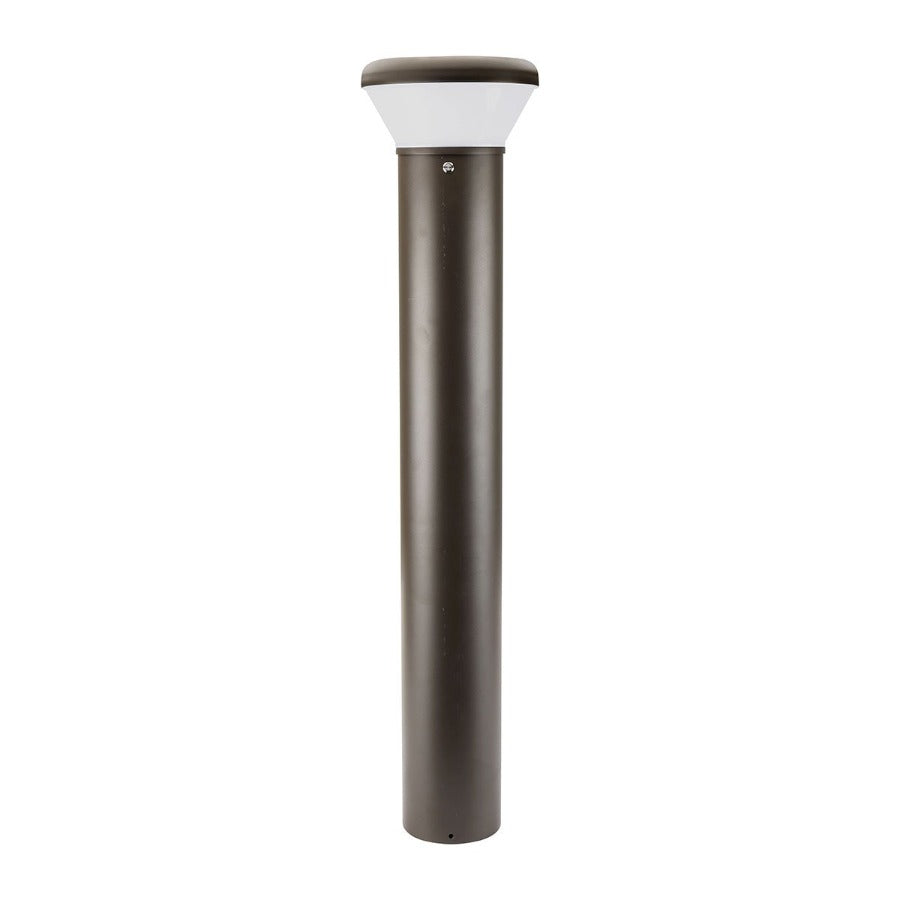 What is the recommended spacing for this fixture along a sidewalk?