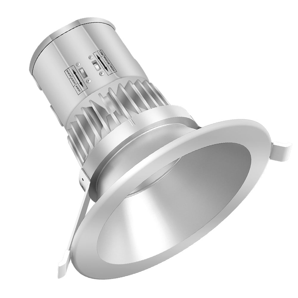 40W LED Recessed Downlight with Round Trim – 4300 LM - Watts Selectable - CCT Selectable 5000K / 4000K / 3000K Questions & Answers