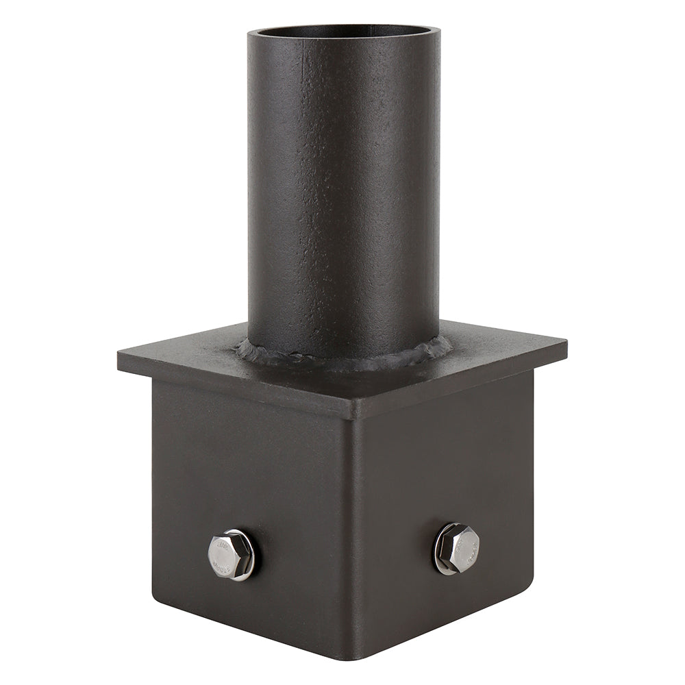 4" Square Pole Mount Tenon Adapter Questions & Answers