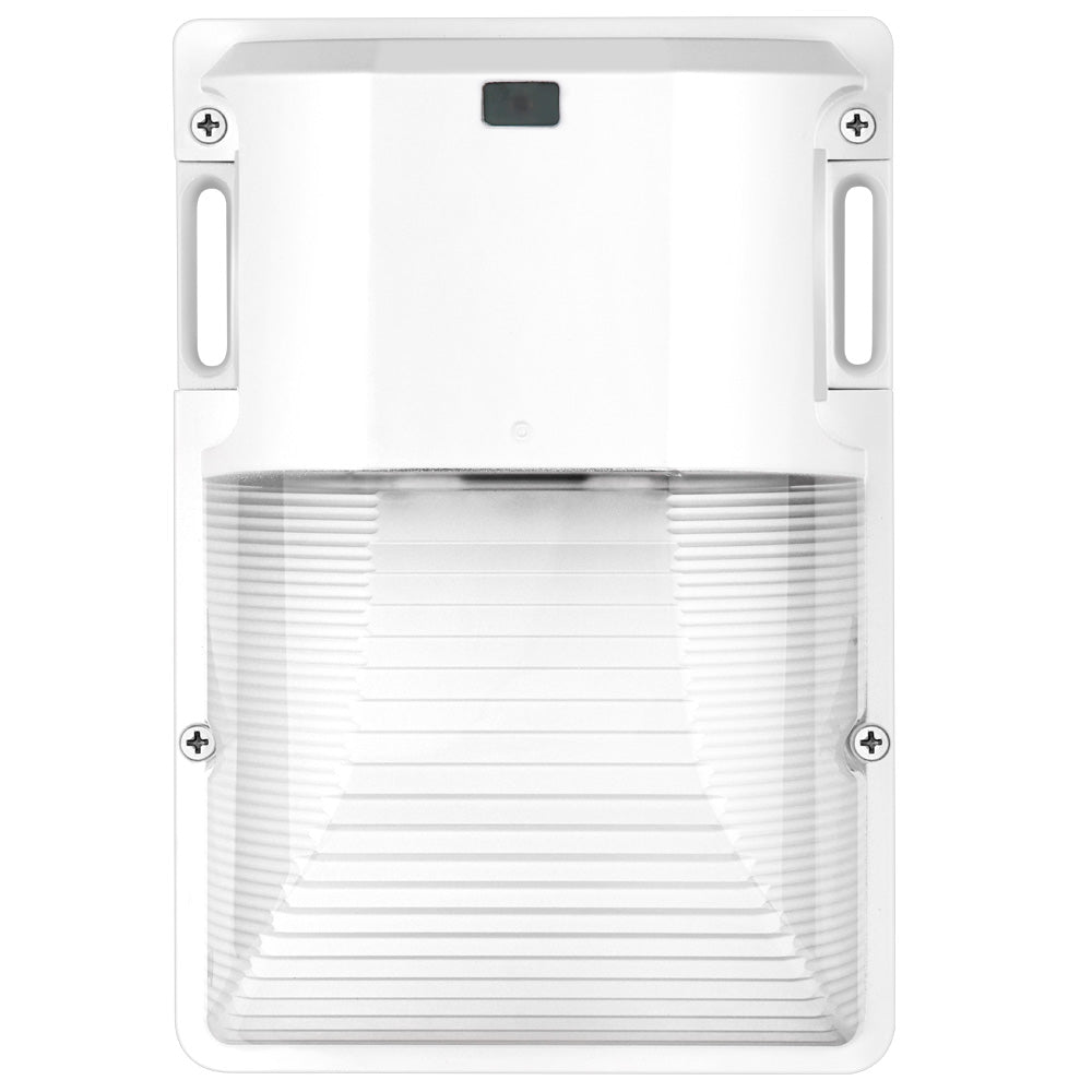 Konlite WM7 Mini LED Wall Pack Light - White - 30W/25W/18W Selectable - Up to 4,266 LM - 5000K/4000K/3000K CCT Selectable - 120-277V - 75W Equal Questions & Answers