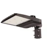 Konlite Vela II LED Parking Lot Light - 240W/220W/200W/170W Selectable - Up to 34,888 Lumens - Type III - 120-277V - 5000K- 750W Equal Questions & Answers