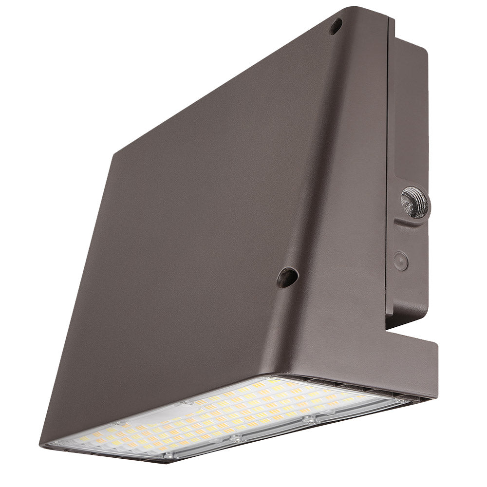 Full Cutoff LED Wall Pack Light- 100W Max. - 15,500 Lumens - 5000K/4000K/3000K - 120-277V - 400W Equal Questions & Answers