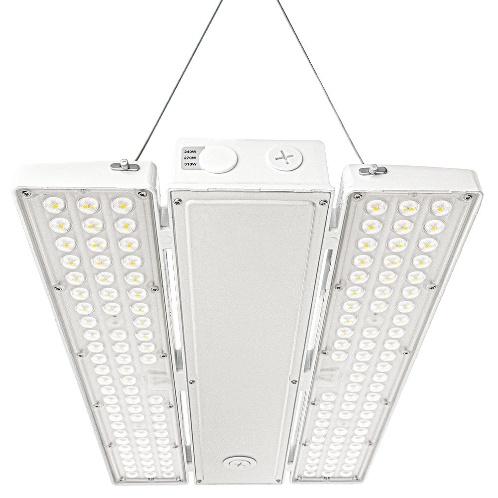 PAVO IV LED High Bay Light - 310W/270W/240W - 46,500 lumens - 120-277V - 5000K/4000K - 1000W Metal Halide Equal Questions & Answers