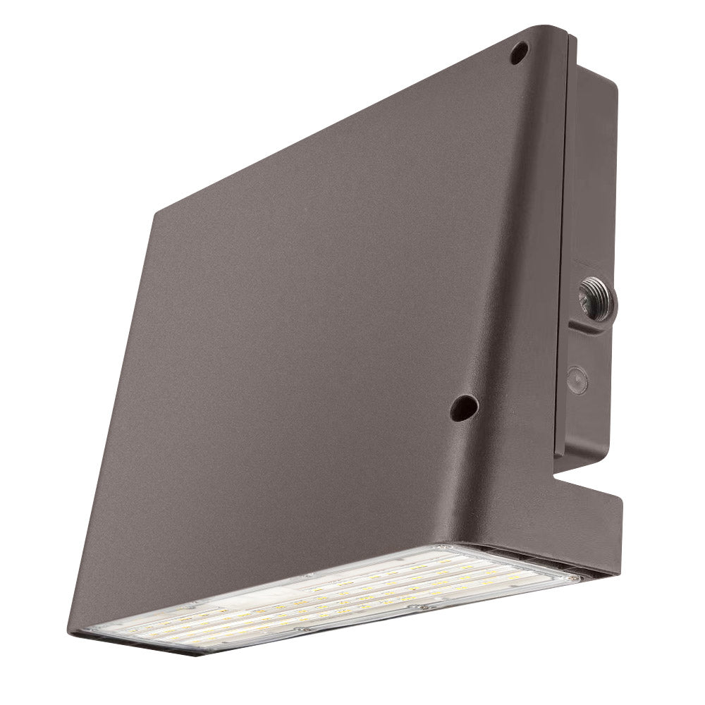 Full Cutoff LED Wall Pack - 38W - 5,800 Lumens - 5000K/4000K/3000K - 120-277V - 100W Equal Questions & Answers